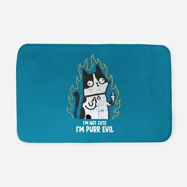 I'm Purr Evil-None-Memory Foam-Bath Mat-turborat14