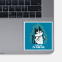 I'm Purr Evil-None-Glossy-Sticker-turborat14