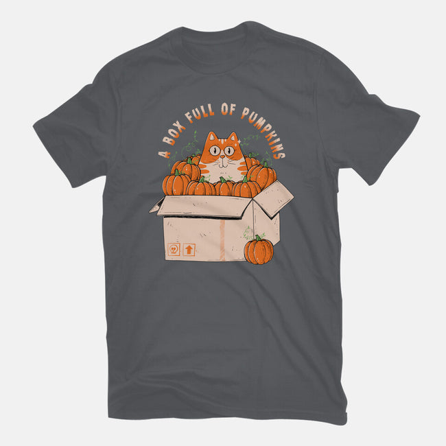 A Box Full Of Pumpkins-Mens-Heavyweight-Tee-GODZILLARGE