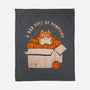 A Box Full Of Pumpkins-None-Fleece-Blanket-GODZILLARGE