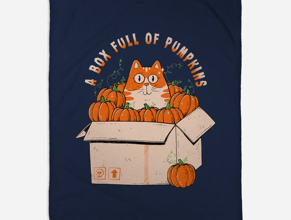 A Box Full Of Pumpkins