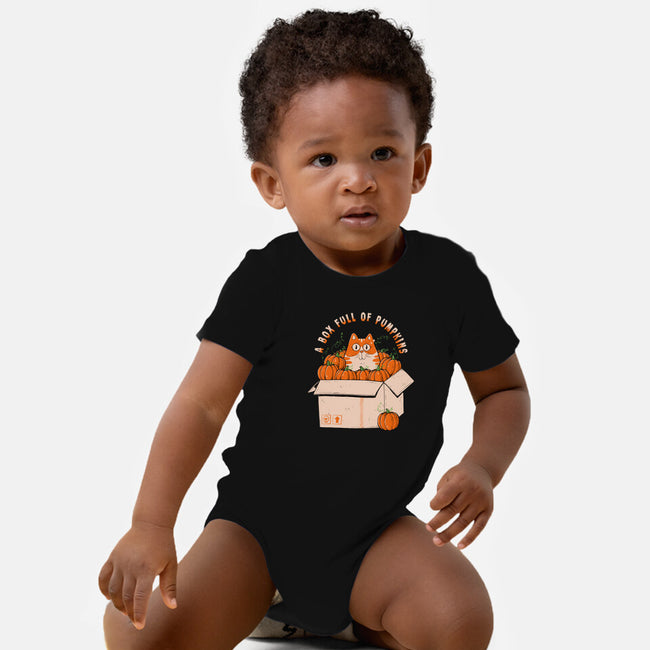 A Box Full Of Pumpkins-Baby-Basic-Onesie-GODZILLARGE