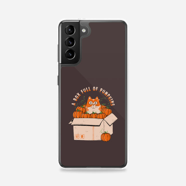 A Box Full Of Pumpkins-Samsung-Snap-Phone Case-GODZILLARGE