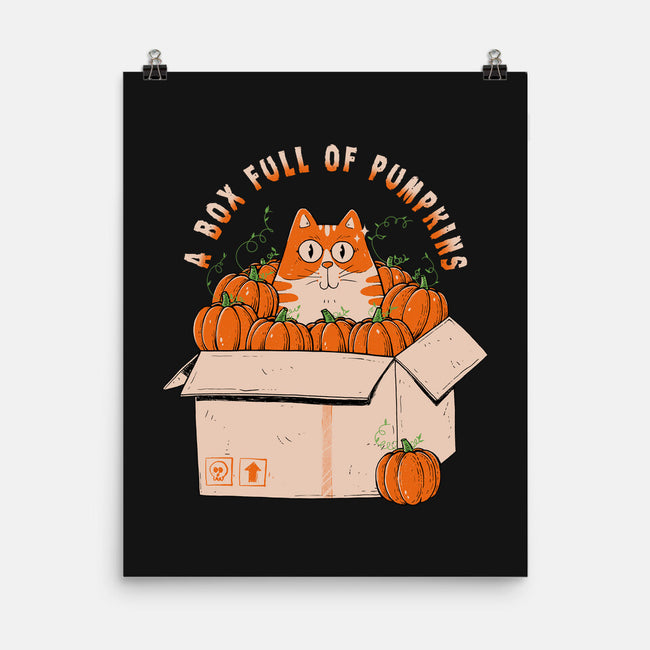 A Box Full Of Pumpkins-None-Matte-Poster-GODZILLARGE