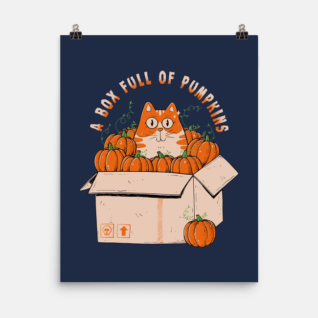 A Box Full Of Pumpkins-None-Matte-Poster-GODZILLARGE