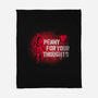 Penny For Your Thoughts-None-Fleece-Blanket-rocketman_art