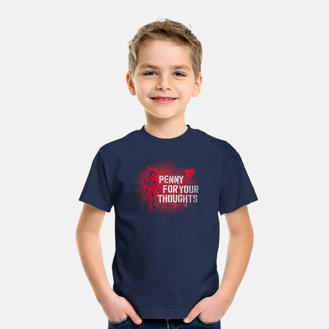 Penny For Your Thoughts-Youth-Basic-Tee-rocketman_art