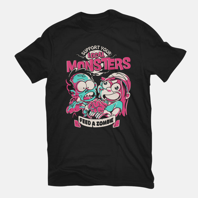 Support Your Local Zombie-Mens-Premium-Tee-estudiofitas