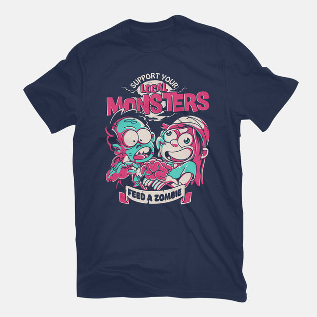 Support Your Local Zombie-Mens-Premium-Tee-estudiofitas