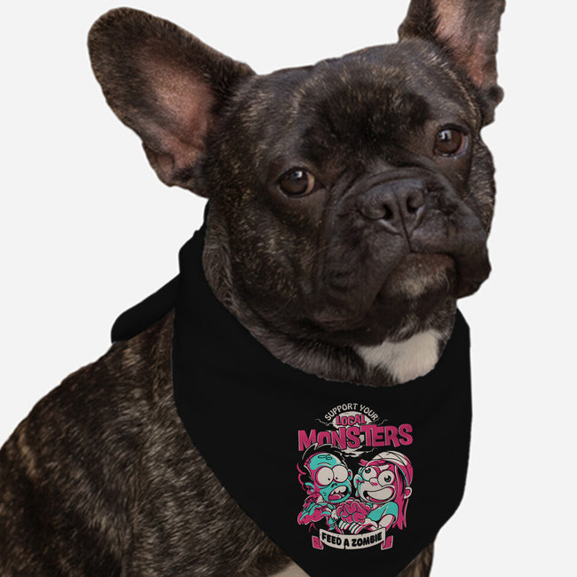 Support Your Local Zombie-Dog-Bandana-Pet Collar-estudiofitas