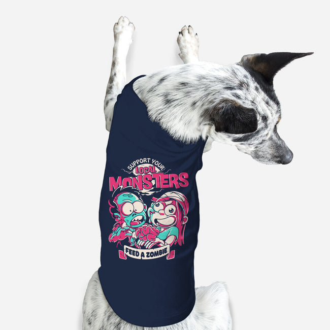 Support Your Local Zombie-Dog-Basic-Pet Tank-estudiofitas