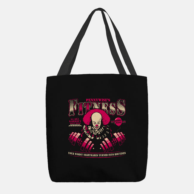 Pennywise's Fitness-None-Basic Tote-Bag-teesgeex