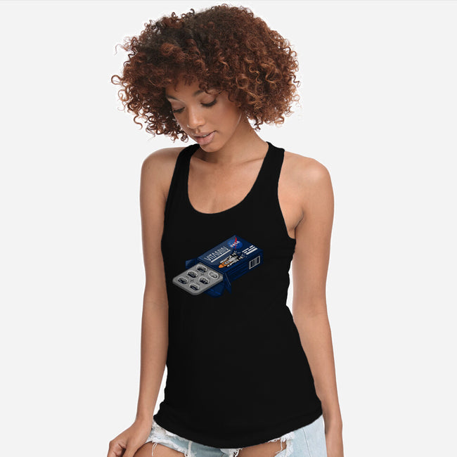 Vitamin NASA-Womens-Racerback-Tank-By Berto