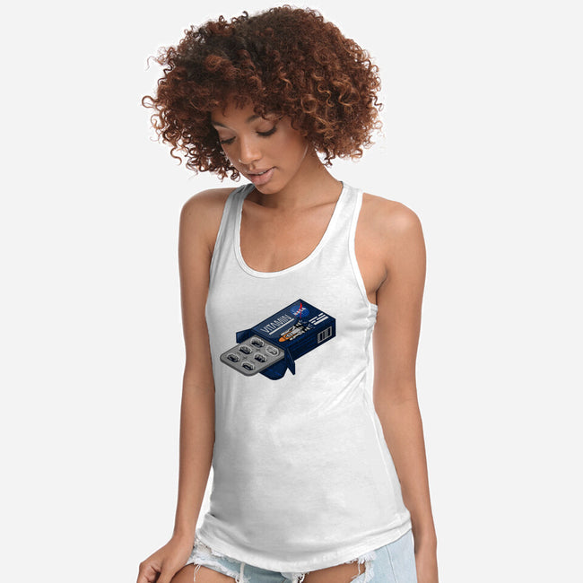 Vitamin NASA-Womens-Racerback-Tank-By Berto