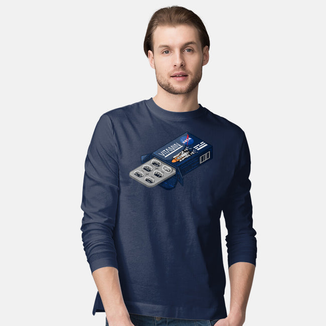 Vitamin NASA-Mens-Long Sleeved-Tee-By Berto