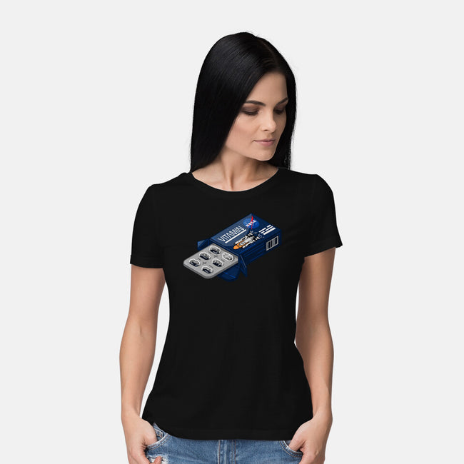 Vitamin NASA-Womens-Basic-Tee-By Berto