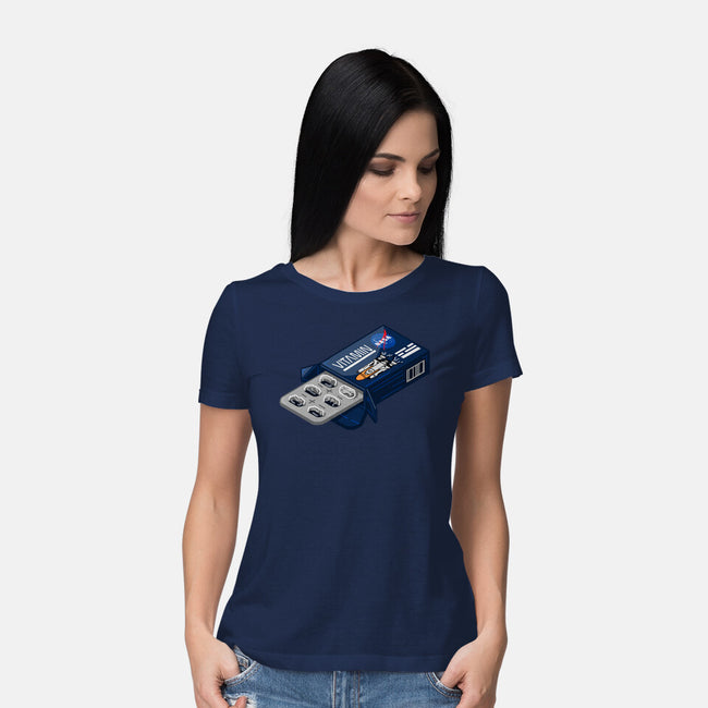 Vitamin NASA-Womens-Basic-Tee-By Berto