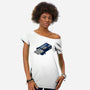 Vitamin NASA-Womens-Off Shoulder-Tee-By Berto