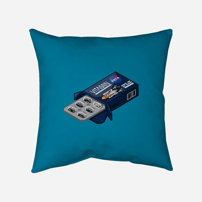 Vitamin NASA-None-Removable Cover-Throw Pillow-By Berto