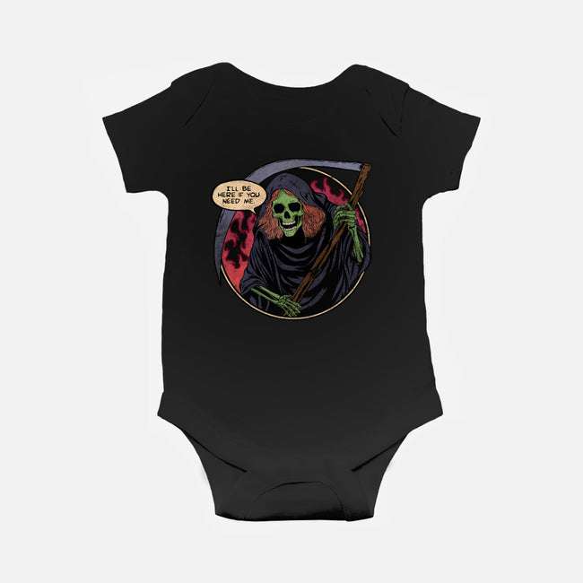 Deathly Friend-Baby-Basic-Onesie-fanfreak1