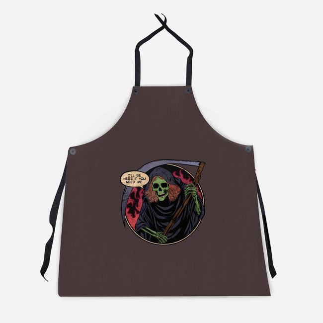 Deathly Friend-Unisex-Kitchen-Apron-fanfreak1