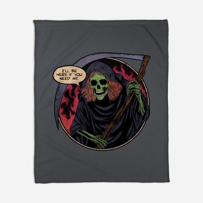 Deathly Friend-None-Fleece-Blanket-fanfreak1