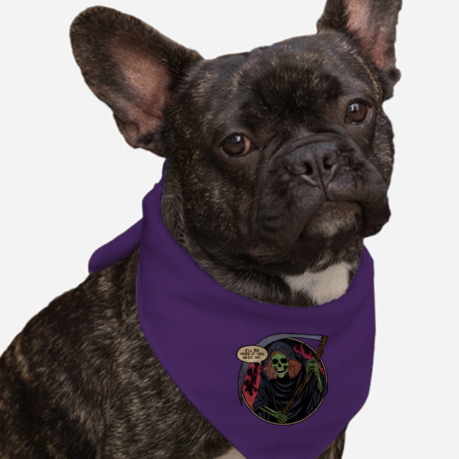 Deathly Friend-Dog-Bandana-Pet Collar-fanfreak1