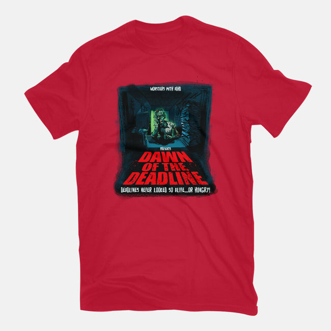 Dawn Of The Deadline-Mens-Premium-Tee-Monsters with ADHD