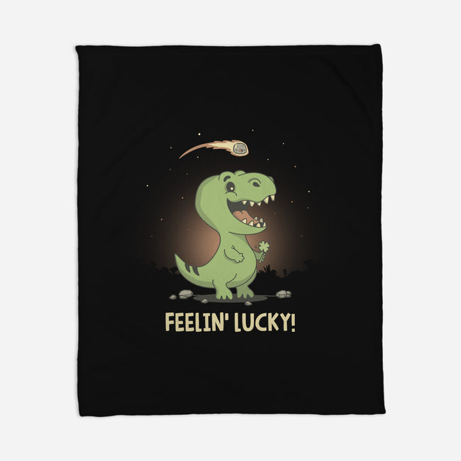 Feeling Lucky-None-Fleece-Blanket-retrodivision