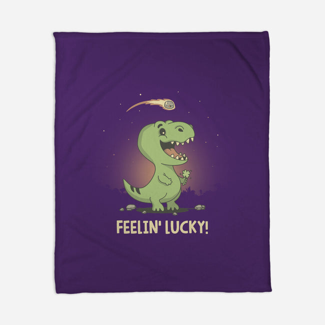 Feeling Lucky-None-Fleece-Blanket-retrodivision