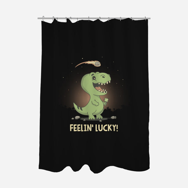 Feeling Lucky-None-Polyester-Shower Curtain-retrodivision