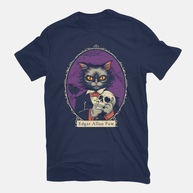 Edgar Allan Paw-Womens-Fitted-Tee-vp021