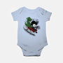 Edward And Dino-Baby-Basic-Onesie-zascanauta