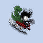 Edward And Dino-None-Glossy-Sticker-zascanauta