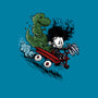 Edward And Dino-None-Glossy-Sticker-zascanauta