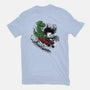 Edward And Dino-Mens-Basic-Tee-zascanauta