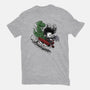 Edward And Dino-Mens-Basic-Tee-zascanauta