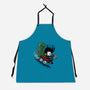 Edward And Dino-Unisex-Kitchen-Apron-zascanauta