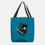 Edward And Dino-None-Basic Tote-Bag-zascanauta