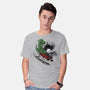 Edward And Dino-Mens-Basic-Tee-zascanauta