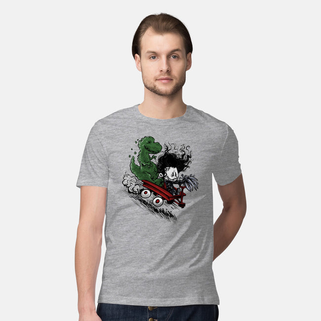 Edward And Dino-Mens-Premium-Tee-zascanauta