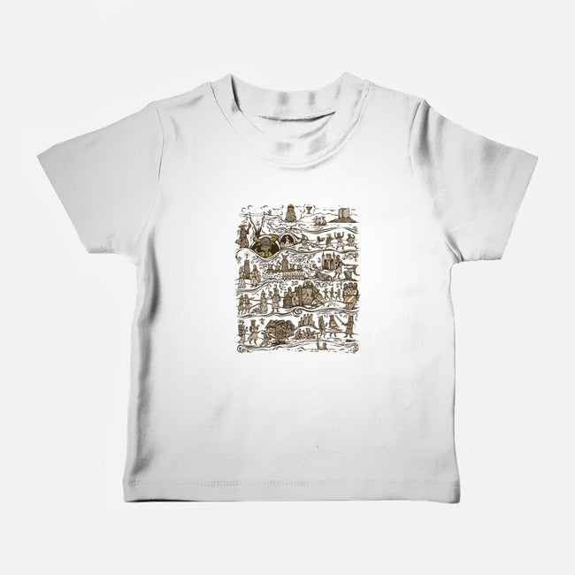 The Caerbannog Tapestry-Baby-Basic-Tee-kg07