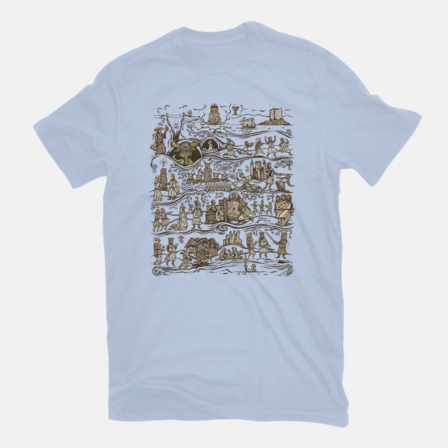 The Caerbannog Tapestry-Mens-Basic-Tee-kg07