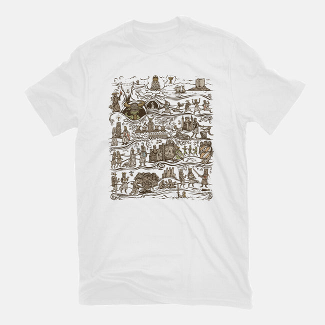 The Caerbannog Tapestry-Mens-Basic-Tee-kg07