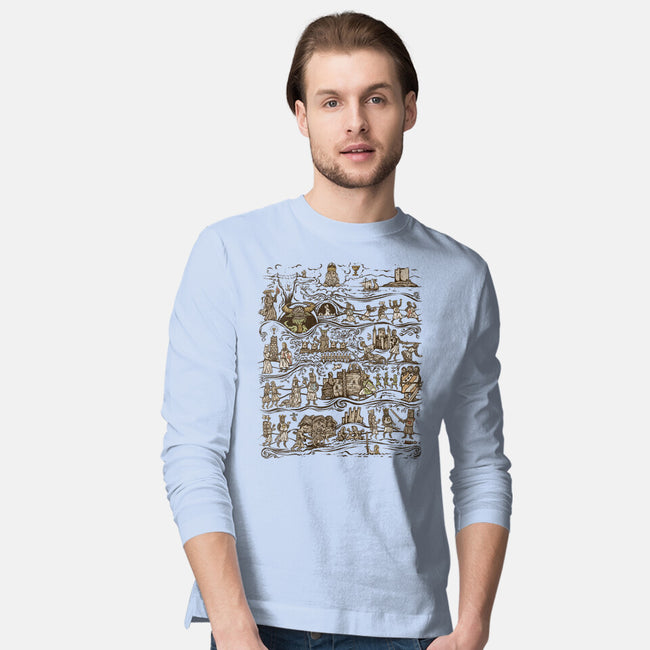 The Caerbannog Tapestry-Mens-Long Sleeved-Tee-kg07