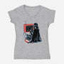 Playing Nostalgic-Womens-V-Neck-Tee-Umberto Vicente