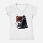 Playing Nostalgic-Womens-V-Neck-Tee-Umberto Vicente