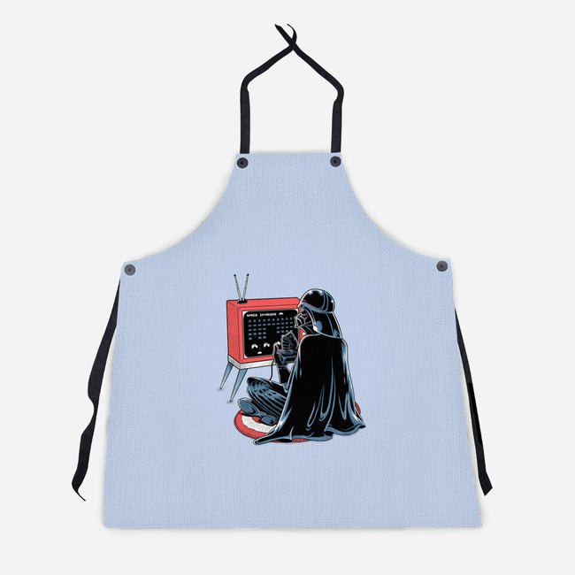 Playing Nostalgic-Unisex-Kitchen-Apron-Umberto Vicente