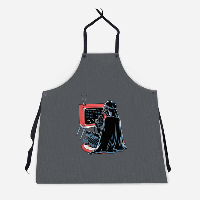 Playing Nostalgic-Unisex-Kitchen-Apron-Umberto Vicente