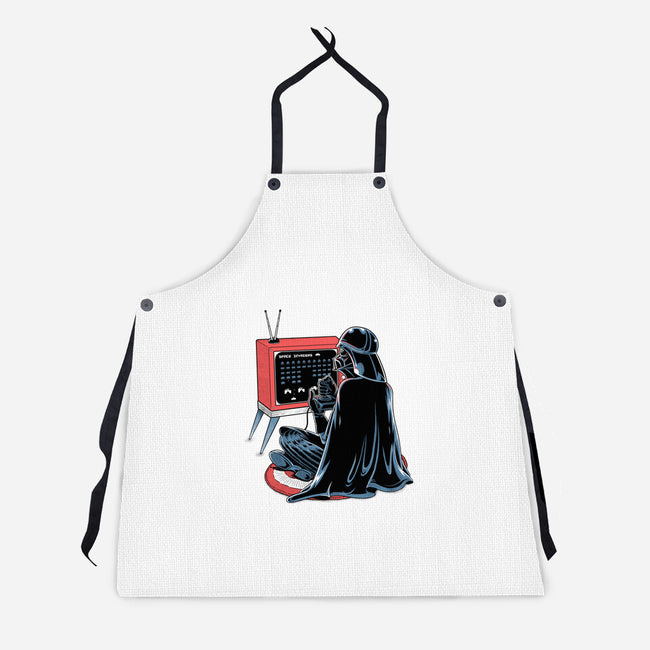 Playing Nostalgic-Unisex-Kitchen-Apron-Umberto Vicente